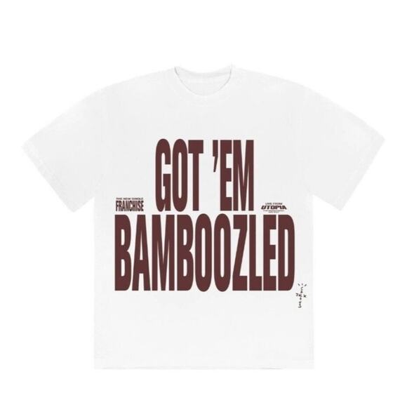 Travis Scott Cactus Jack Got Em Bamboozled Promo Short Sleeve New - Picture 1 of 5